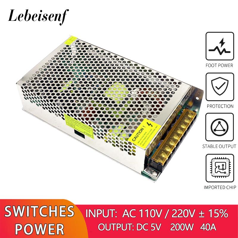 Smps Power Supply - Convertitore AC/DC 110/220V a 5V 40A