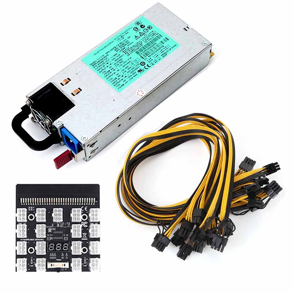 Psu Computer - 1200W Mining GPU PSU Server alimentatore