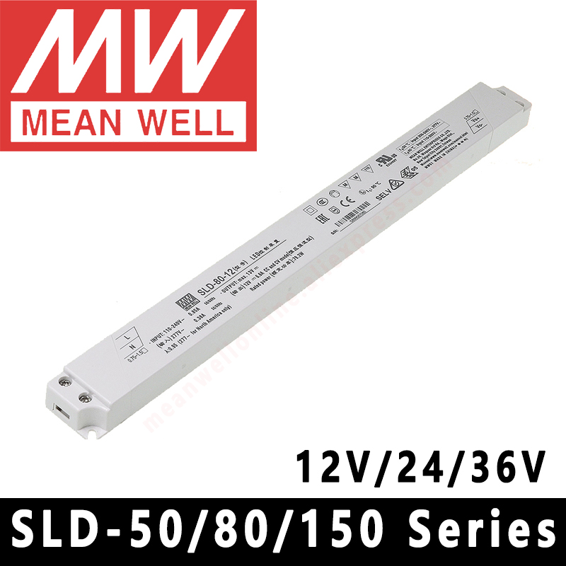 Smps Power Supply - Mean Well SLD-50/80/150-12/24/56 Alimentatore Switching AC/DC