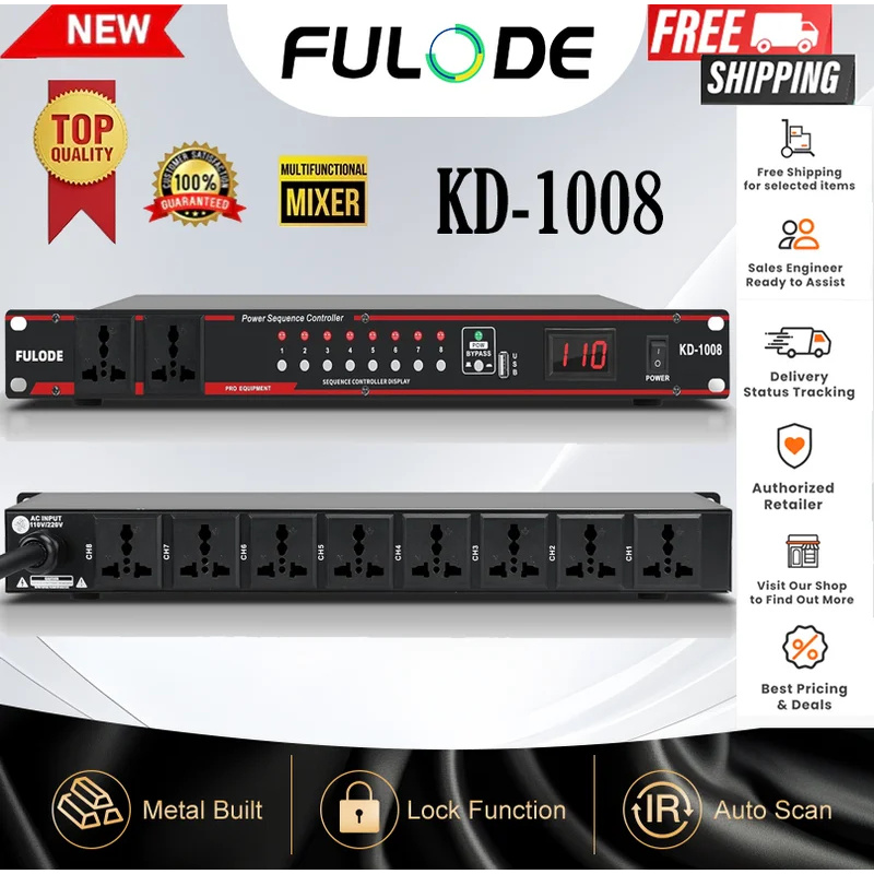 Power Supply - Regolatore Sequenziatore di Alimentazione a 10