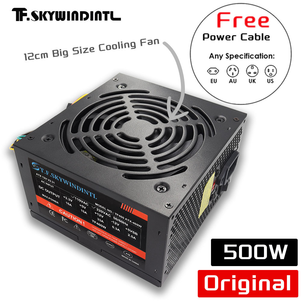 Power Supply 650W - Alimentatore PSU ATX da 500W Economico