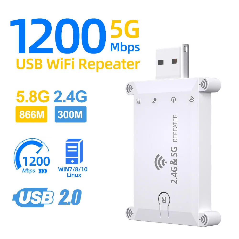 Server Power Supply - WiFi FIY 2.4g/5g Ripetitore Wifi USB