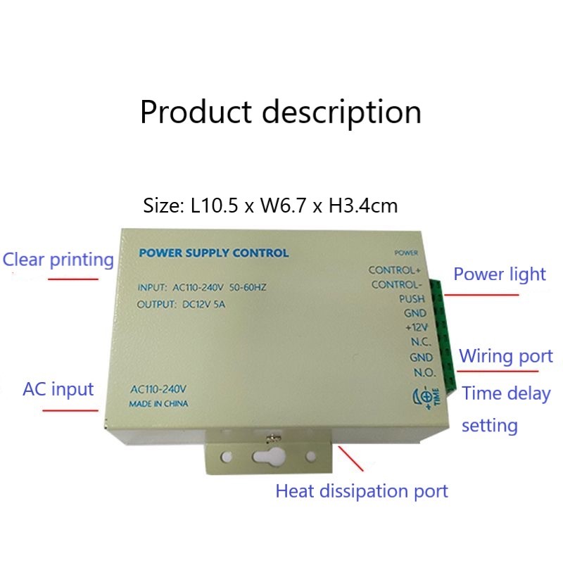DC12V 5A 36W Alimentatore Cont - Dc Power Supply 12V recensione e prezzo