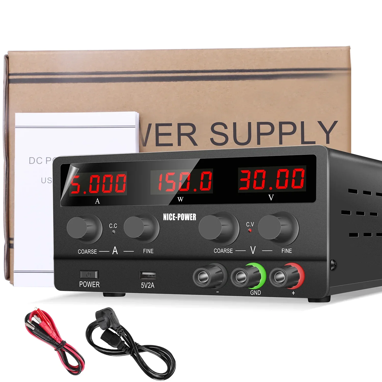 Alimentatore DC 30V 5A 150W NI - Smps Power Supply recensione e prezzo