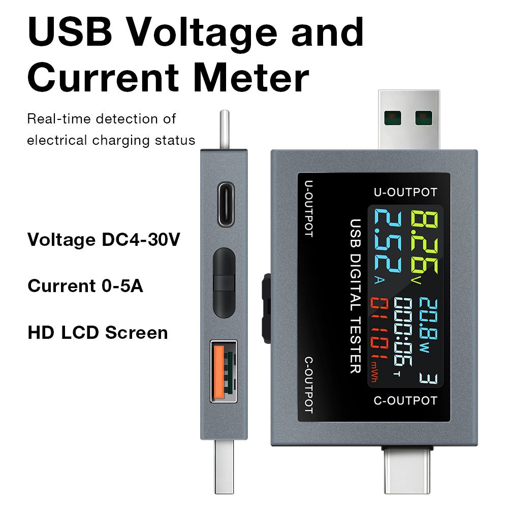 Tester di Carica USB Type-C DC - Power Supply Tester recensione e prezzo