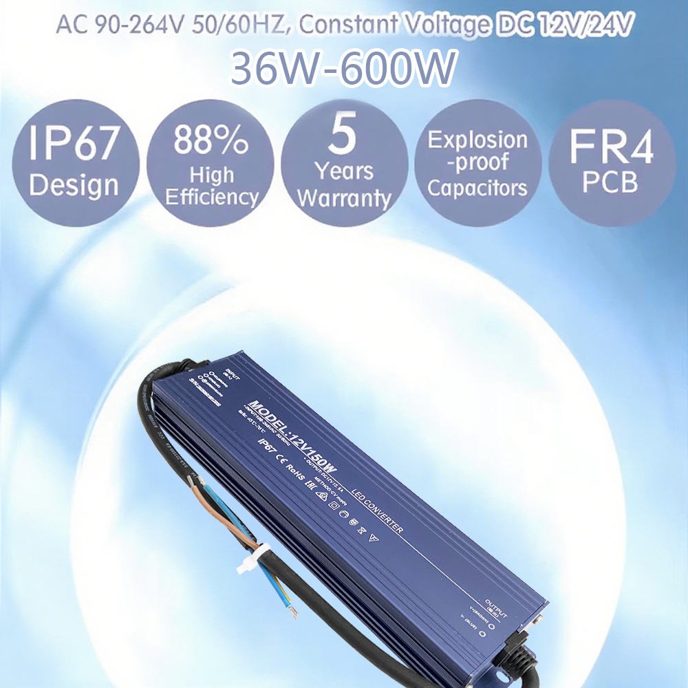 Alimentatore LED Impermeabile  - Power Supply 12V recensione e prezzo