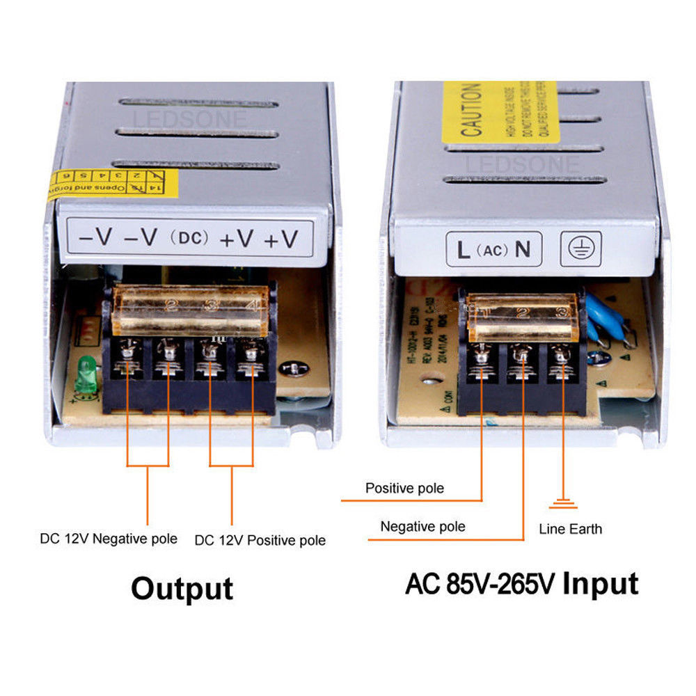 DC 5V 12V Alimentatore 24V 36V - Smps Power Supply recensione e prezzo